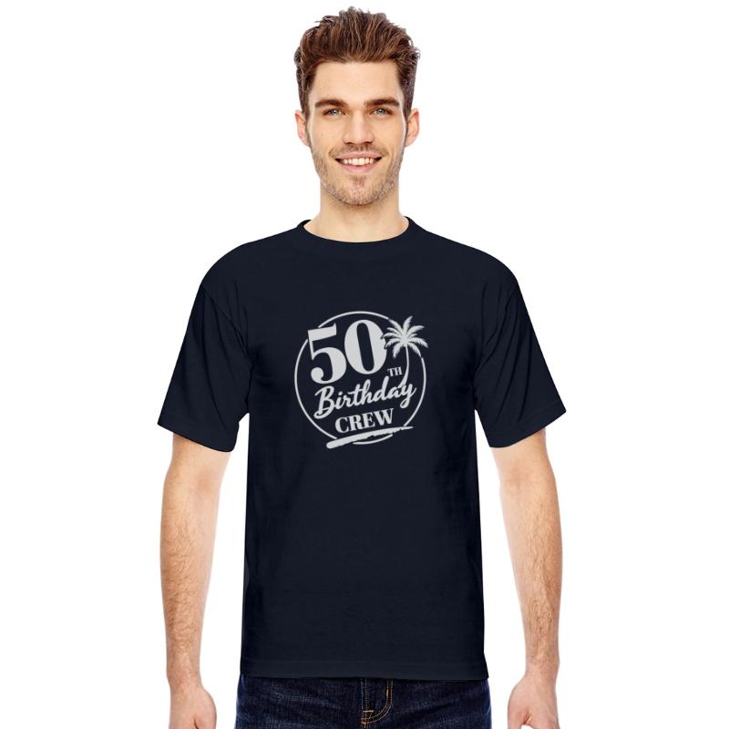 50th Birthday Crew Funny Birthday Shirt