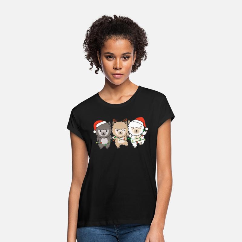 Alpaca Christmas Winter Animals Alpaca