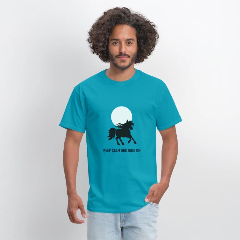 animals t shirt design template with a horse