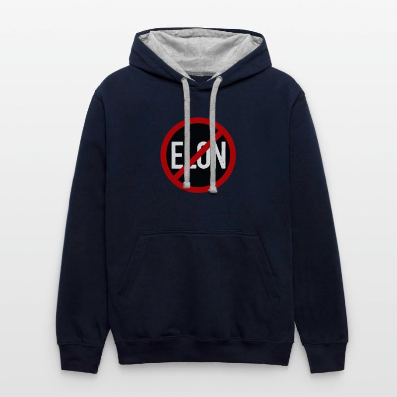 Anti Elon Musk Bumper Fascist prohibition sign