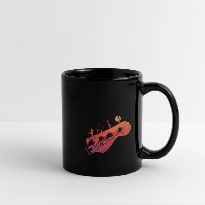 Bass Guitar Headstock For Bassist And Bass Player