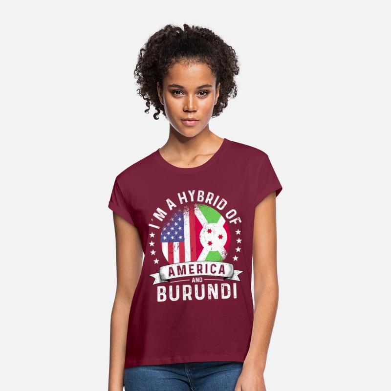 Burundi American Patriot Funny Flag Humor