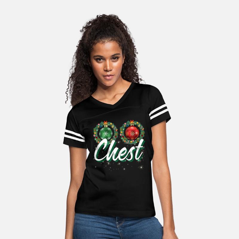Chest Nuts Christmas Couple Funny Matching
