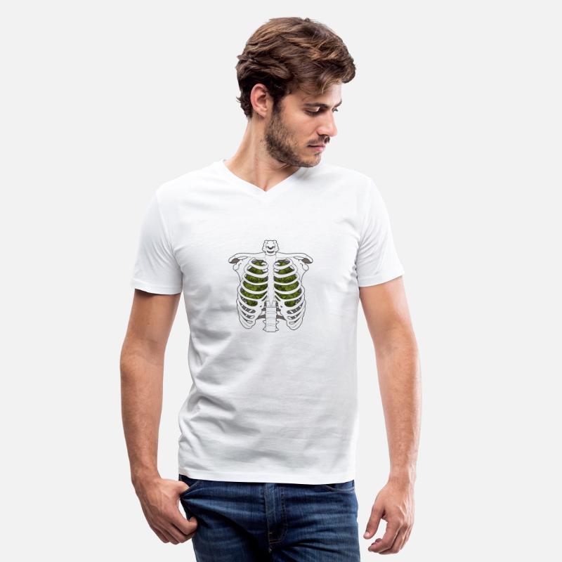 CHEST X-RAY WEED LUNG FUNNY DESIGN