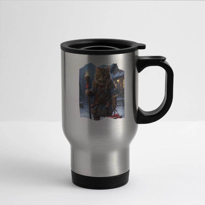 Christmas Viking cat