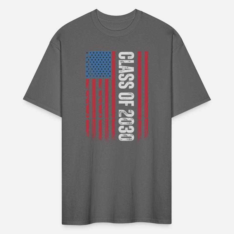 Class Of 2030 Graduation USA American Flag