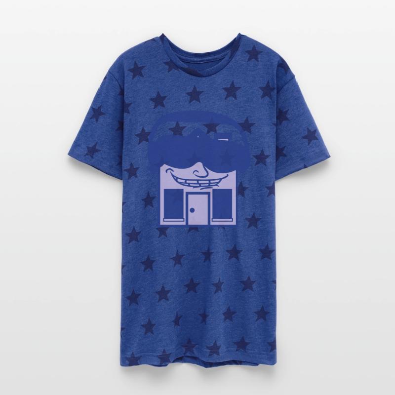 DJ House Party Techno Music Home Building Face Fun