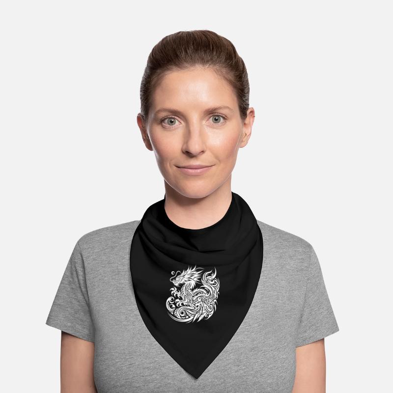 Dragon Tribal Tattoo Artistic Symbol Design