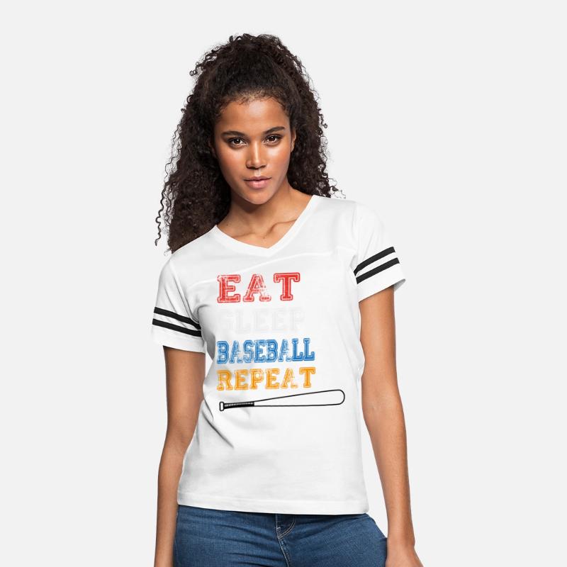 Eat Sleep Baseball Repeat Baseball Player