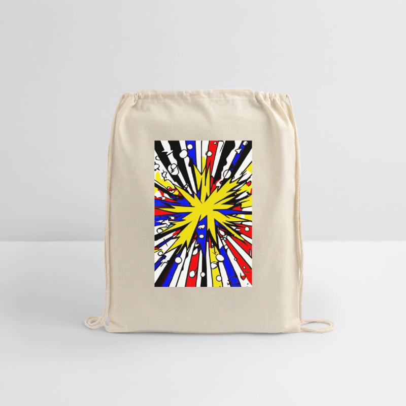 Explosion Art - Comic Book Style