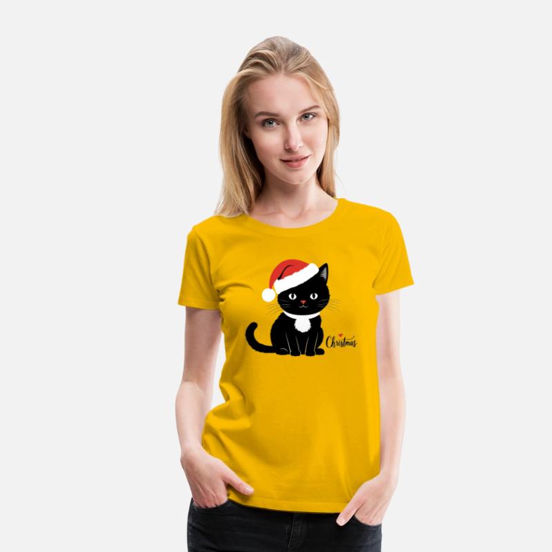 Festive Feline: A Black Cat's Holiday