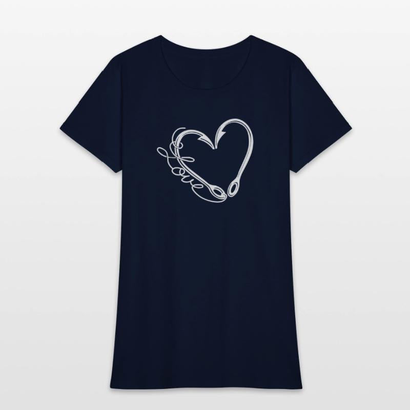 Fishing Hook Heart Love