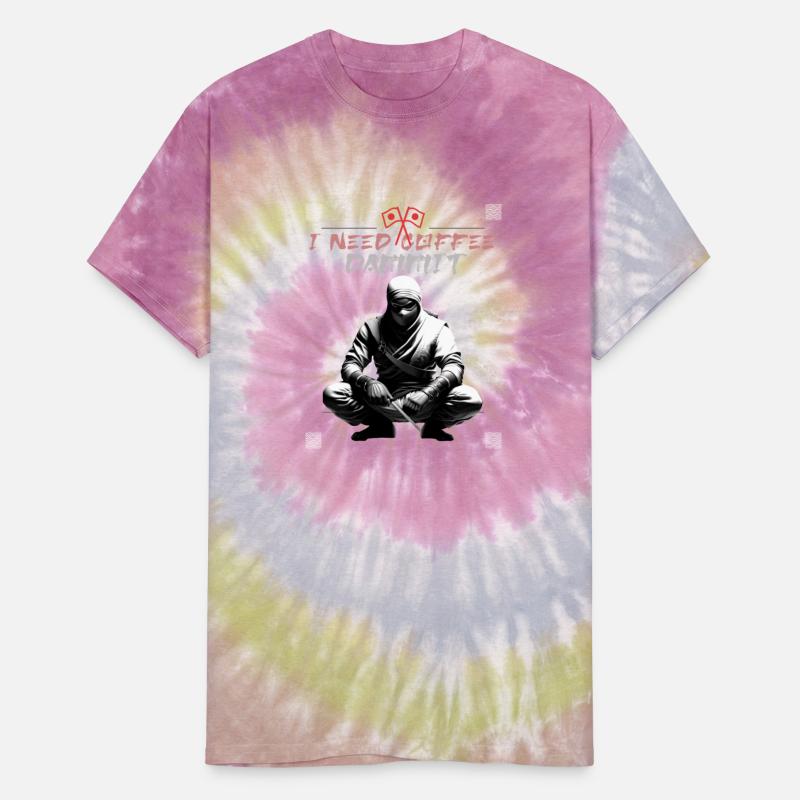 Funny Coffee Loving Ninja