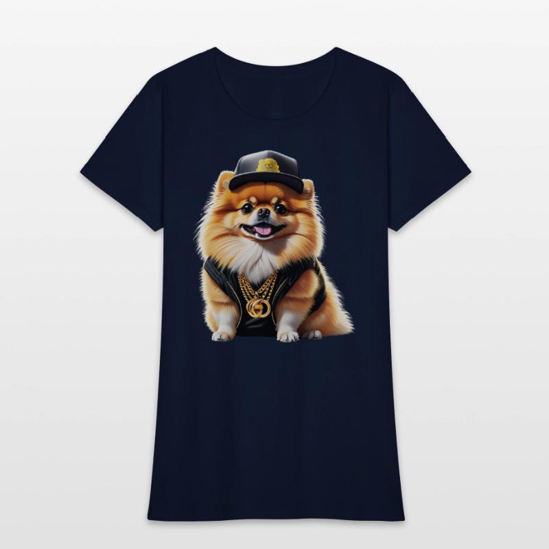 Gangsta Pomeranian - Hip Hop Dog Swag