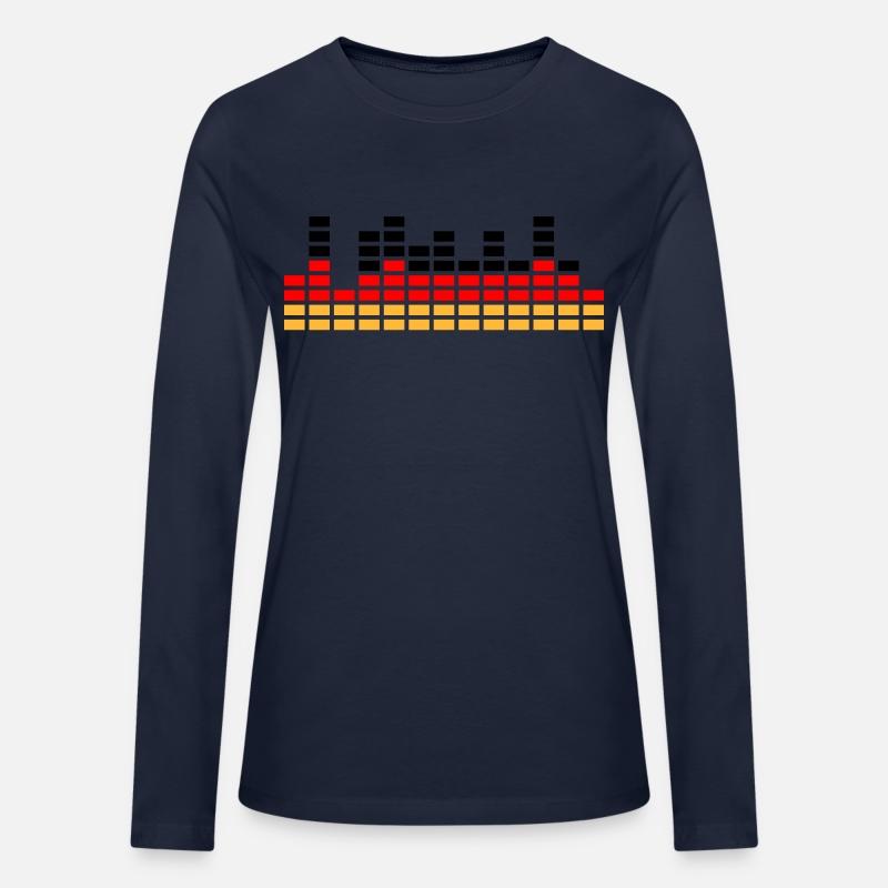 German Flag Colors Party DJ Wave Bars Mixer Music