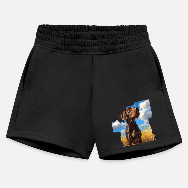 German Shorthaired Pointer Watercolor Picture