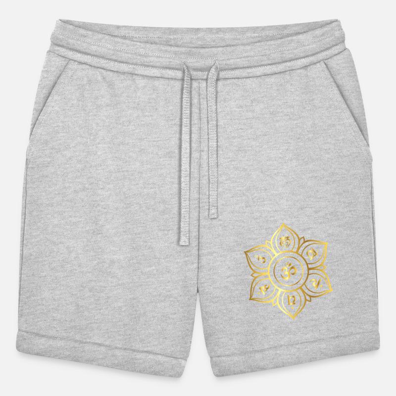 Gold Chakra Flower: Mandala & OM Vector