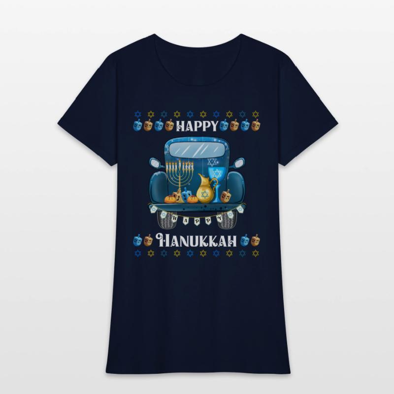 Hanukkah Truck Cute Hanukkah Jewish