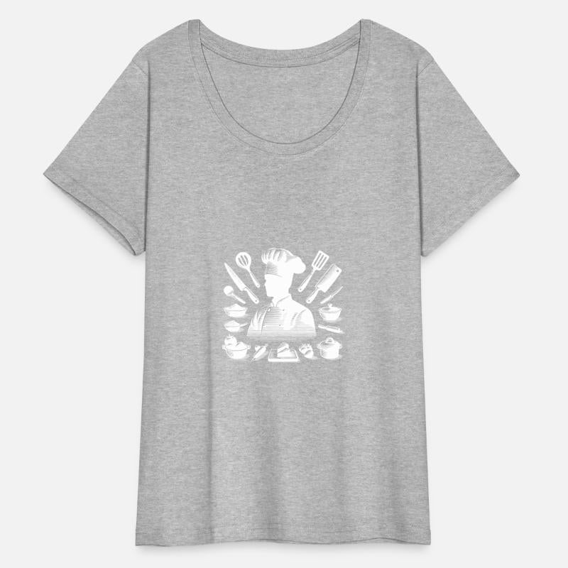 Hobby Chef And Kitchen Material Silhouette