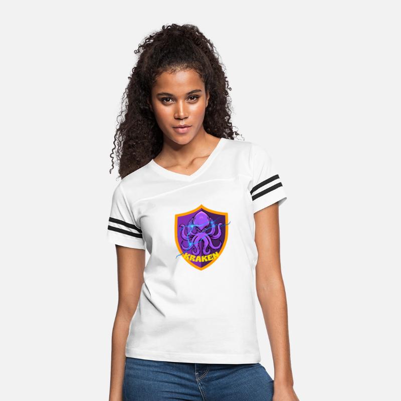 Kraken Power – Electric Sea Beast Emblem Tee