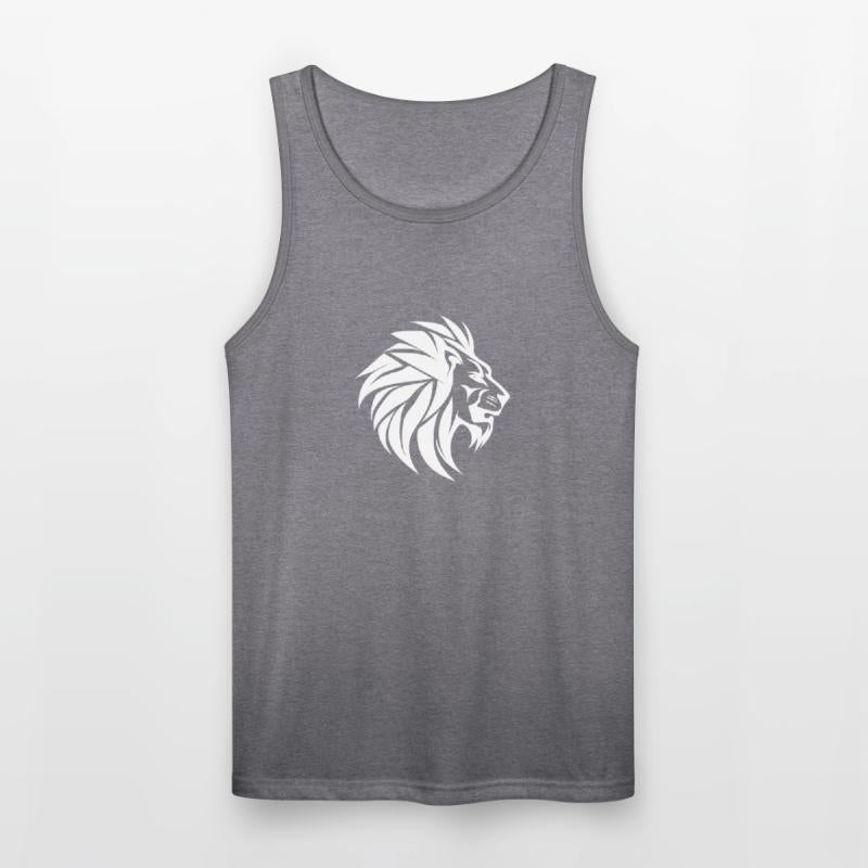 Large Lion Head With Mane Tattoo Style