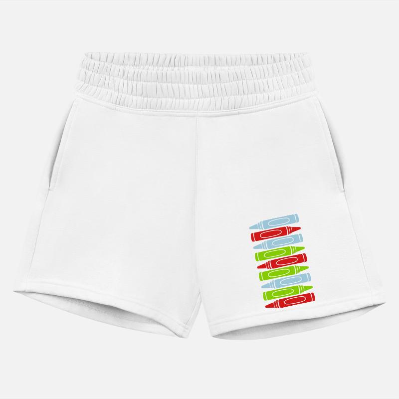 Many wax crayons cool