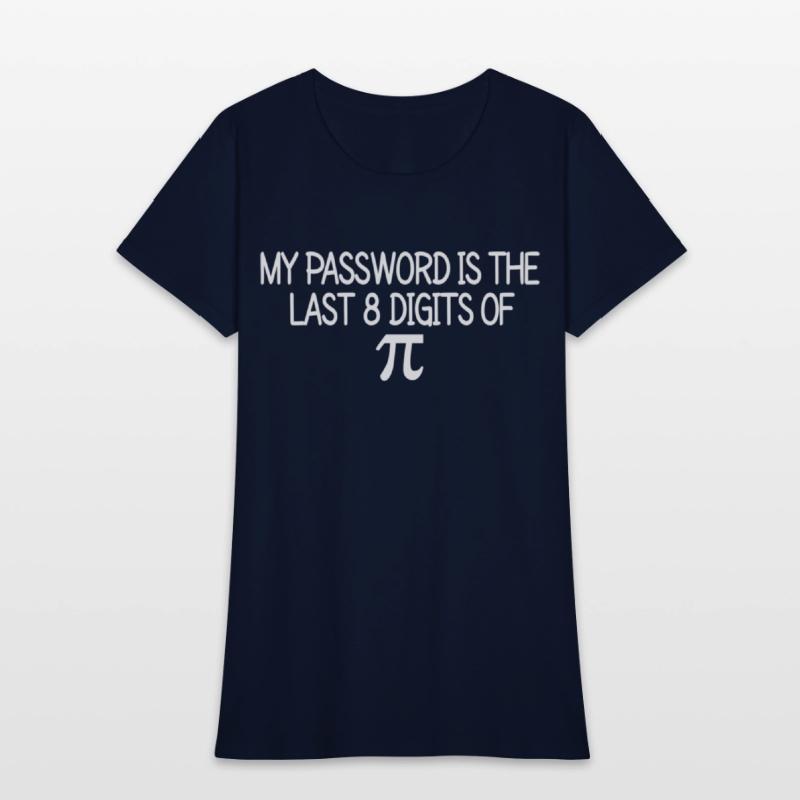 My Password Is The Last 8 Digits Of Pi Mathematics