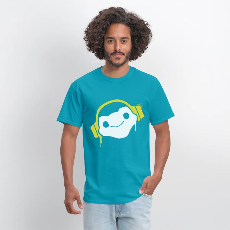 Overwatch Lucio Headphones Spray Tee guitar t Shir
