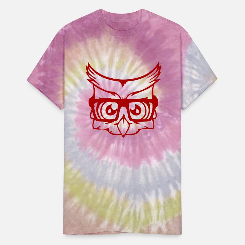 Owl nerd geek horror horn-rimmed glasses bird cool