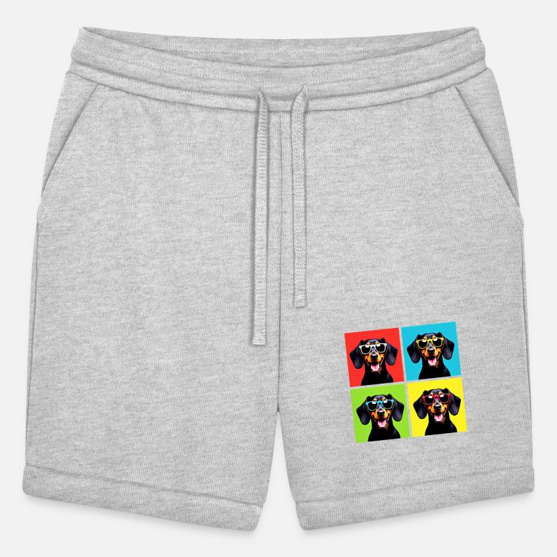 Pop Art Dachshund Sausage, Pretzel, Noodle, Wiener