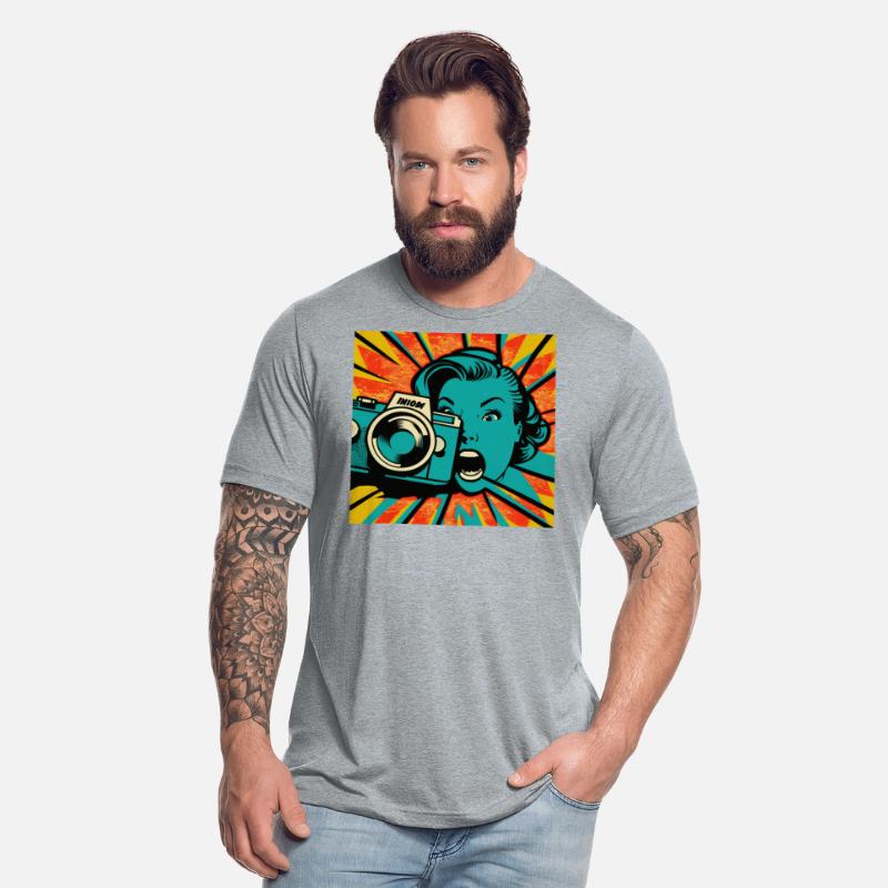 Pop Art Photographer Woman