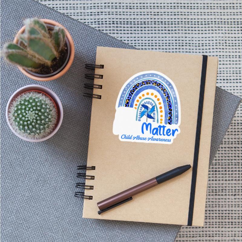 Rainbow All-Matterwheel Child Abuse Awareness