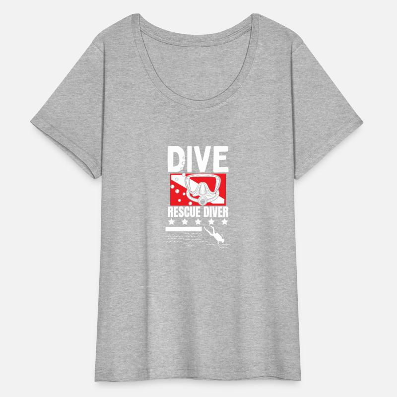 Rescue Diver Vintage Distressed Scuba Diving Diver