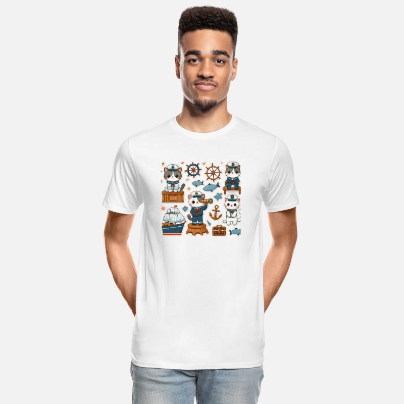 Sailor Whiskers: Little Sailor Kitties Sticker