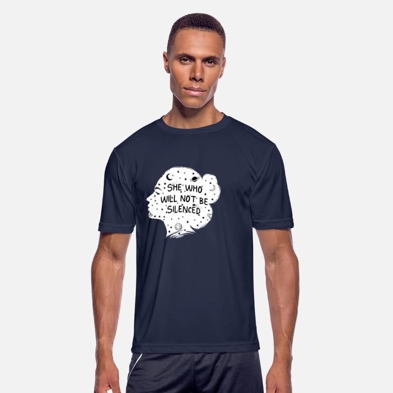 She Who Will Not Be Silenced Feminist Motivational