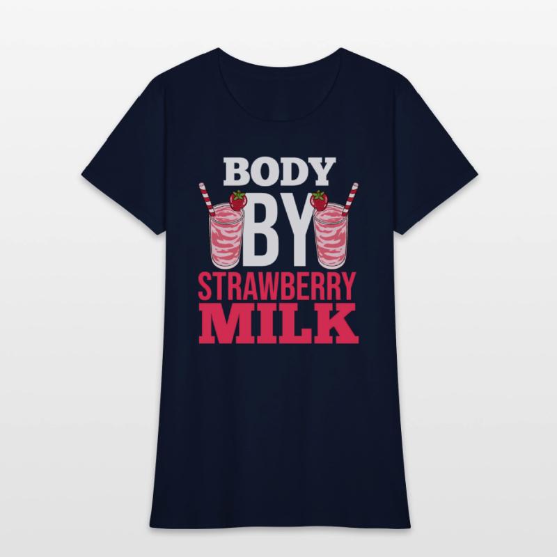 Strawberry Milk Shake Korean Vegan Japanese