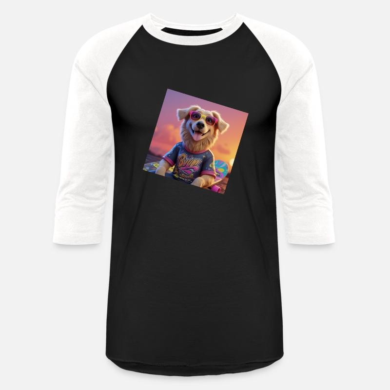 vibrant pet design shirt golden retriever summe