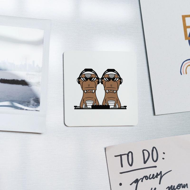 2 Funny DJ Dinosaur T. Rex Mixing Music Party Club