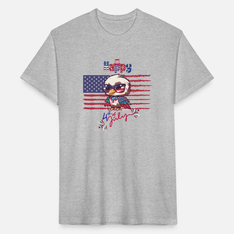 4th Of July Flag and Eagle