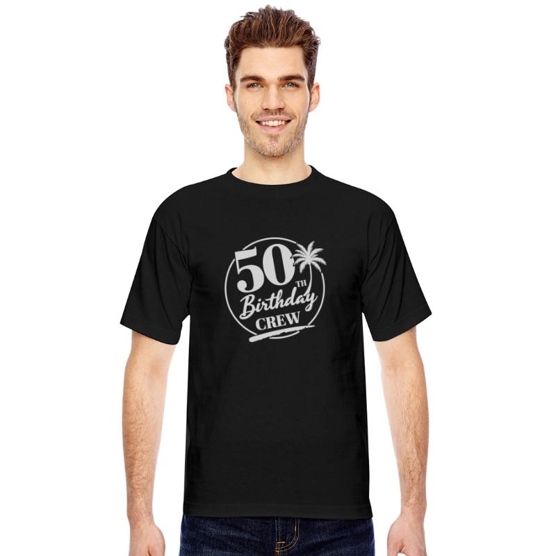 50th Birthday Crew Funny Birthday Shirt