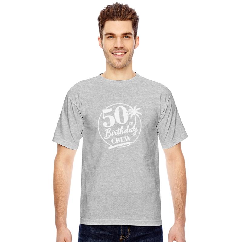 50th Birthday Crew Funny Birthday Shirt