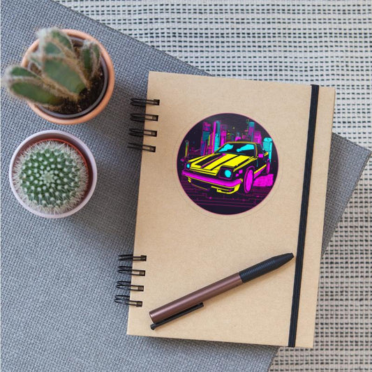 80s retro vintage car