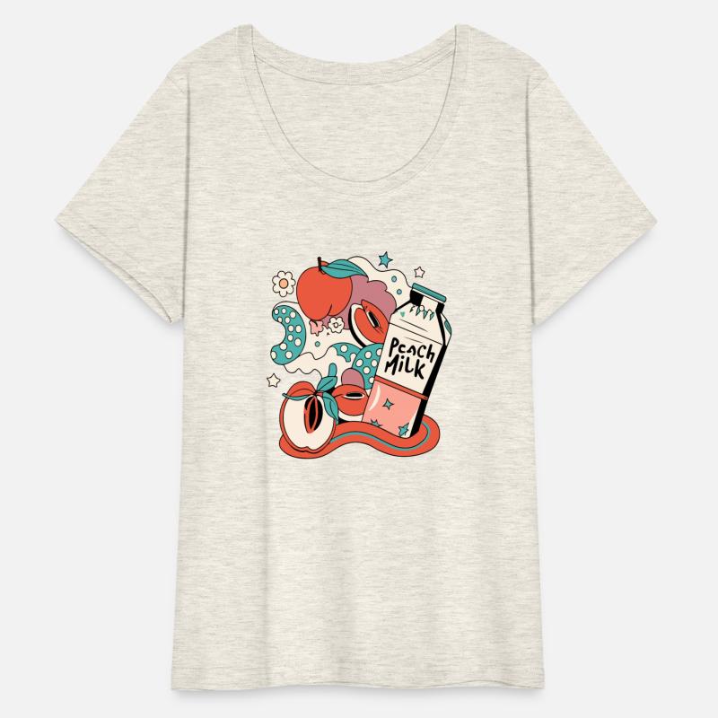 90s Japanese Aesthetic Peach Milk