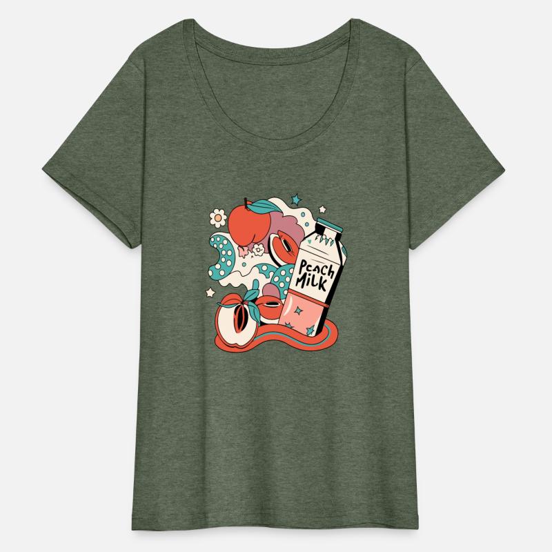 90s Japanese Aesthetic Peach Milk