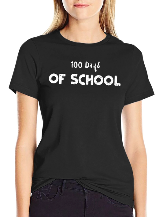 100 Days of School T-Shirt Teacher Apparel