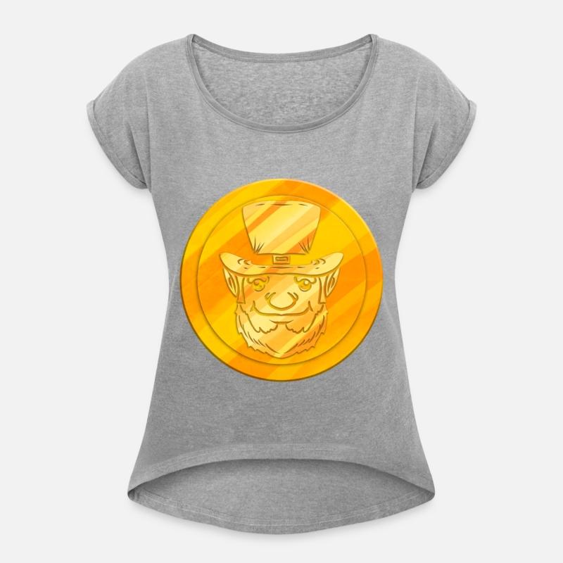 A Coin With A Leprechaun For St. Patricks Day