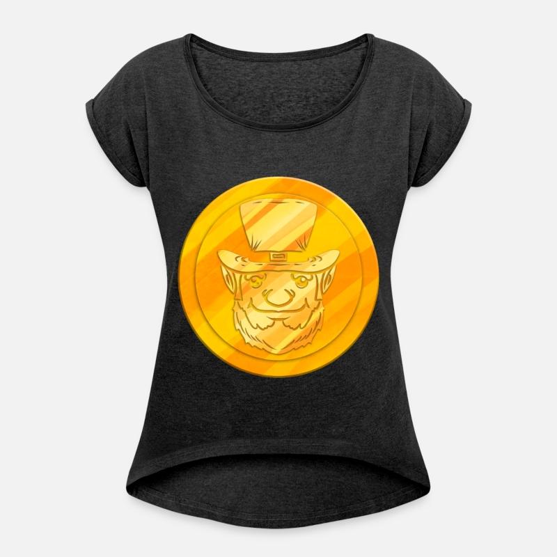 A Coin With A Leprechaun For St. Patricks Day