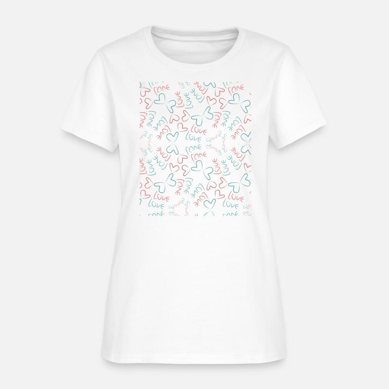 A heart pattern that symbolizes love and romance.