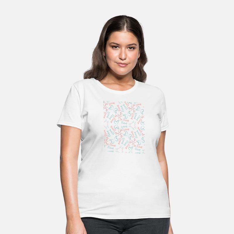 A heart pattern that symbolizes love and romance.