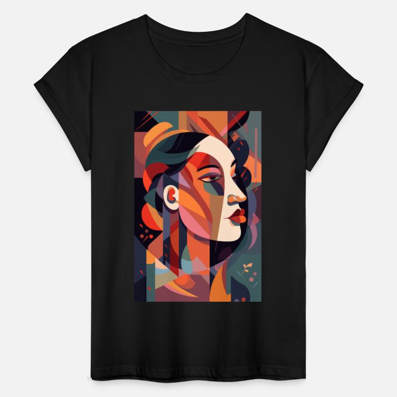 Abstract Face Art - Dreamy and Whimsical